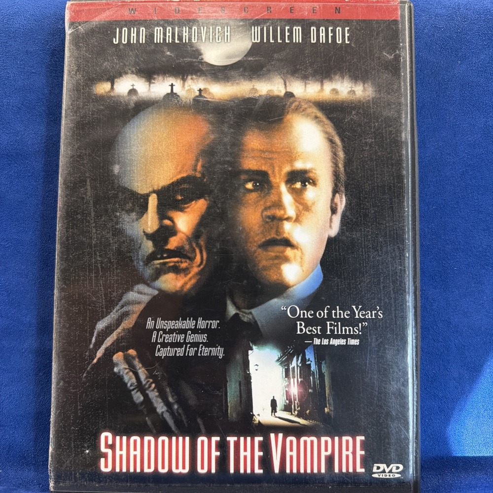 Shadow of the Vampire DVD Out of Print RARE John Malkovich / Willem Dafoe OOP